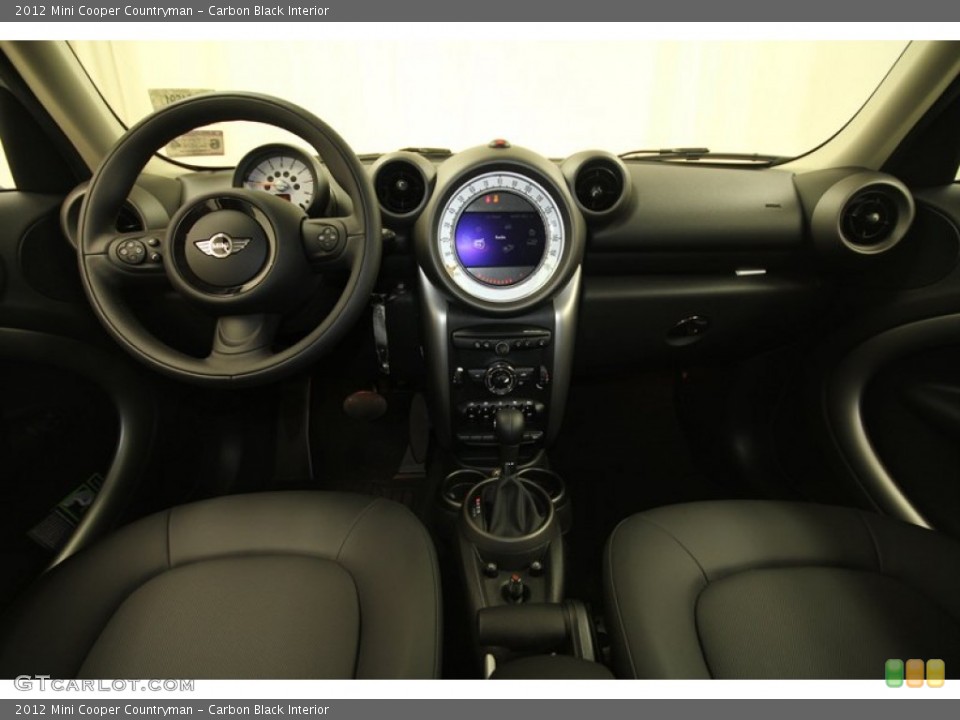Carbon Black Interior Dashboard for the 2012 Mini Cooper Countryman #67659997