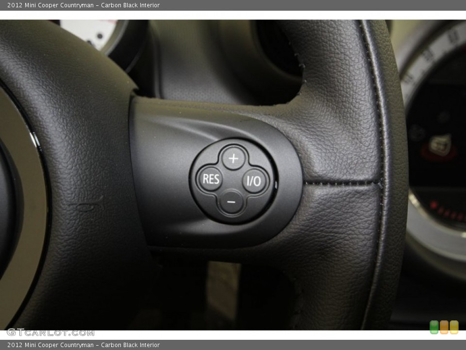 Carbon Black Interior Controls for the 2012 Mini Cooper Countryman #67660165