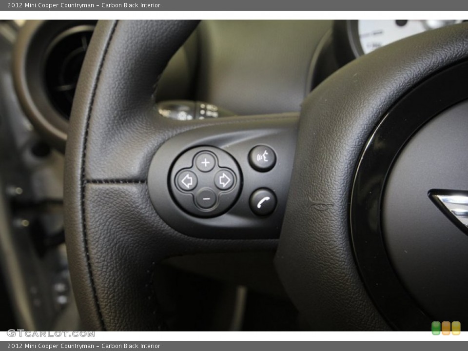 Carbon Black Interior Controls for the 2012 Mini Cooper Countryman #67660174