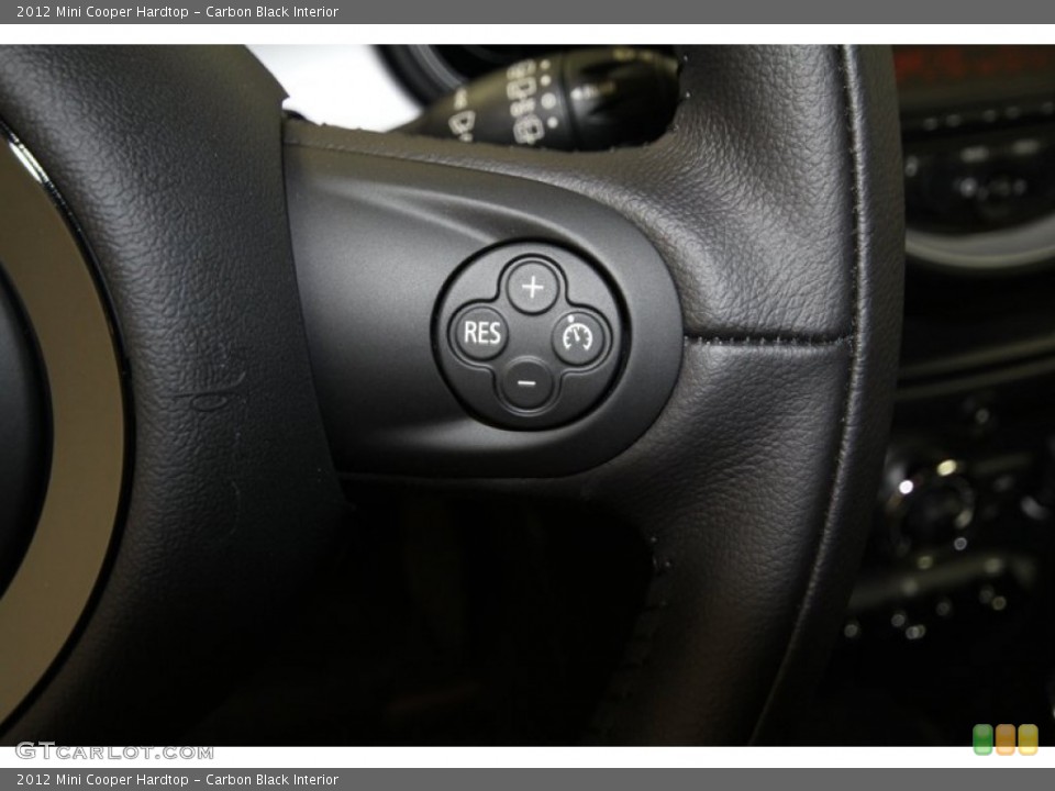 Carbon Black Interior Controls for the 2012 Mini Cooper Hardtop #67661134