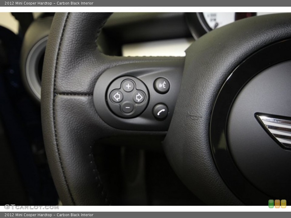 Carbon Black Interior Controls for the 2012 Mini Cooper Hardtop #67661143