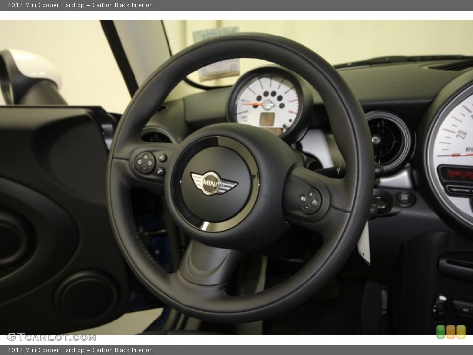Carbon Black Interior Steering Wheel for the 2012 Mini Cooper Hardtop #67661152