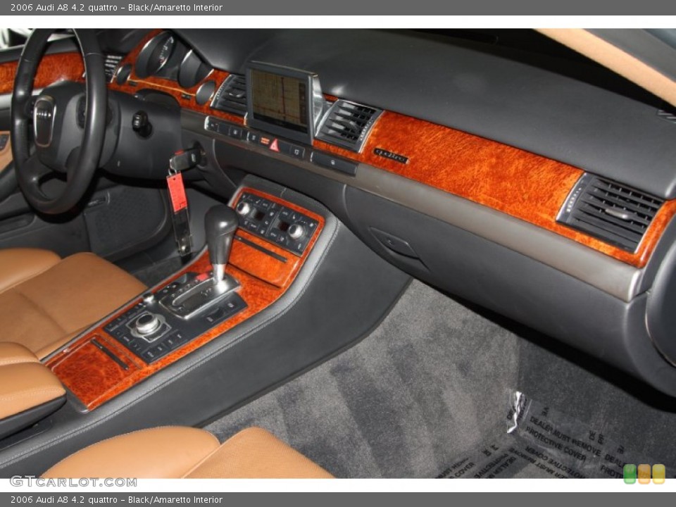 Black/Amaretto Interior Dashboard for the 2006 Audi A8 4.2 quattro #67661189
