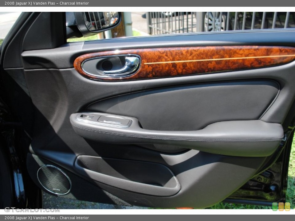 Charcoal Interior Door Panel for the 2008 Jaguar XJ Vanden Plas #67661293
