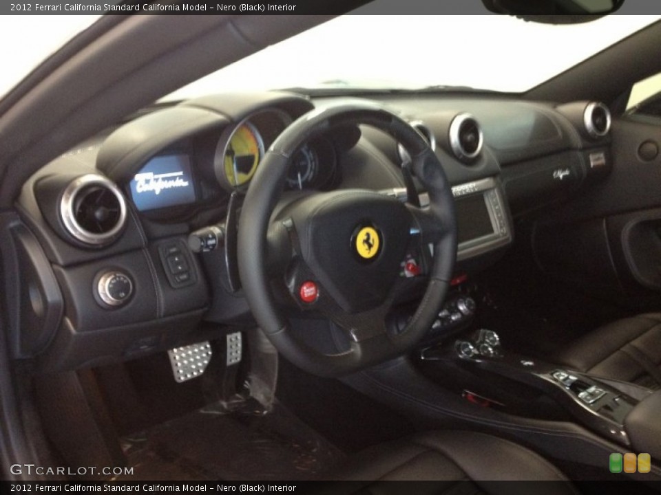 Nero (Black) Interior Dashboard for the 2012 Ferrari California  #67661551