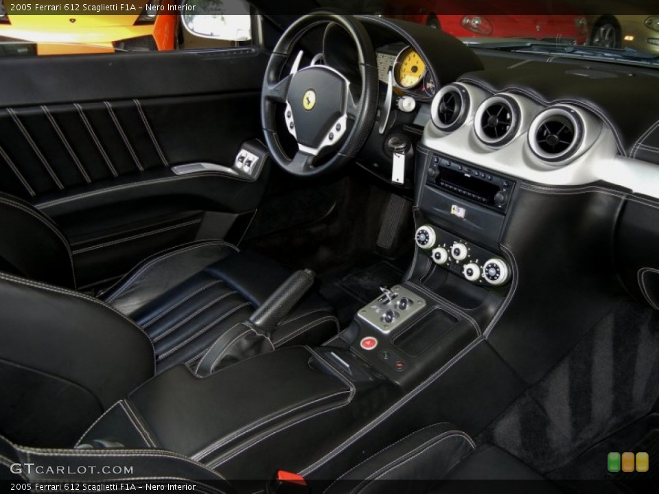 Nero Interior Dashboard for the 2005 Ferrari 612 Scaglietti F1A #67661875