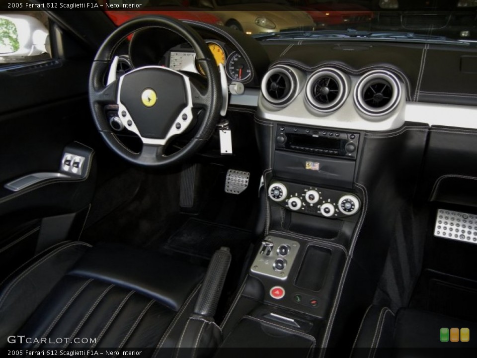 Nero Interior Dashboard for the 2005 Ferrari 612 Scaglietti F1A #67661962