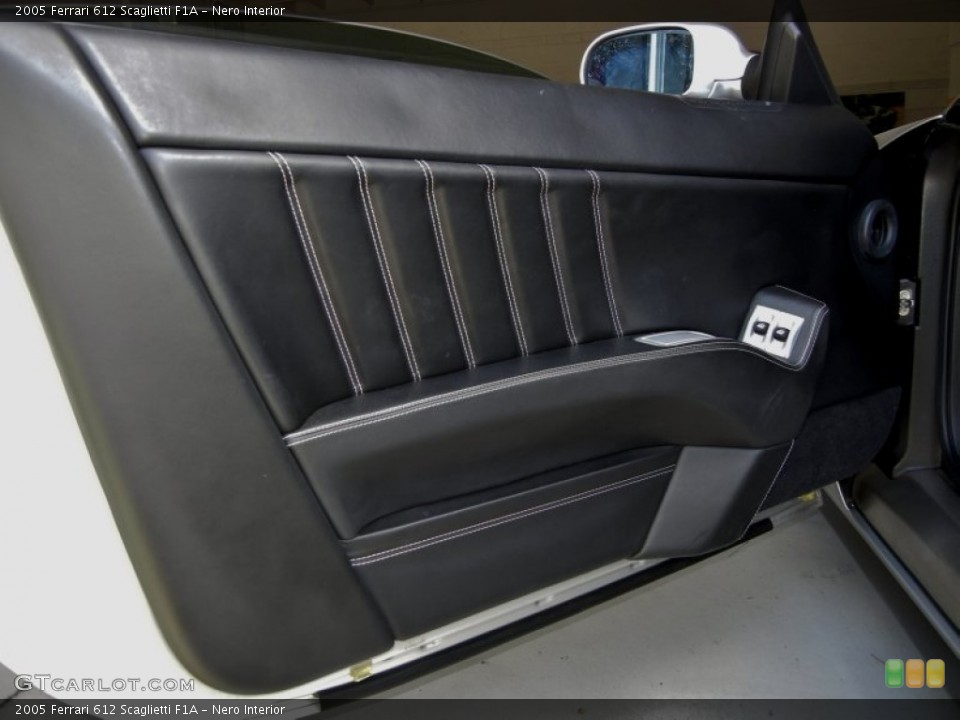 Nero Interior Door Panel for the 2005 Ferrari 612 Scaglietti F1A #67661980