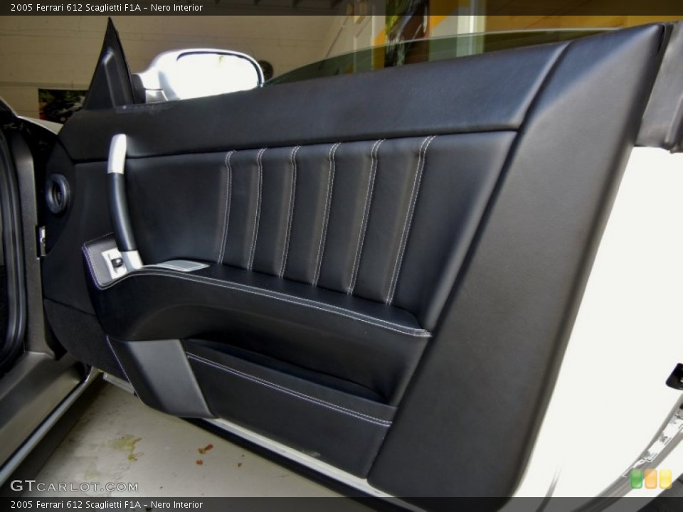 Nero Interior Door Panel for the 2005 Ferrari 612 Scaglietti F1A #67661989