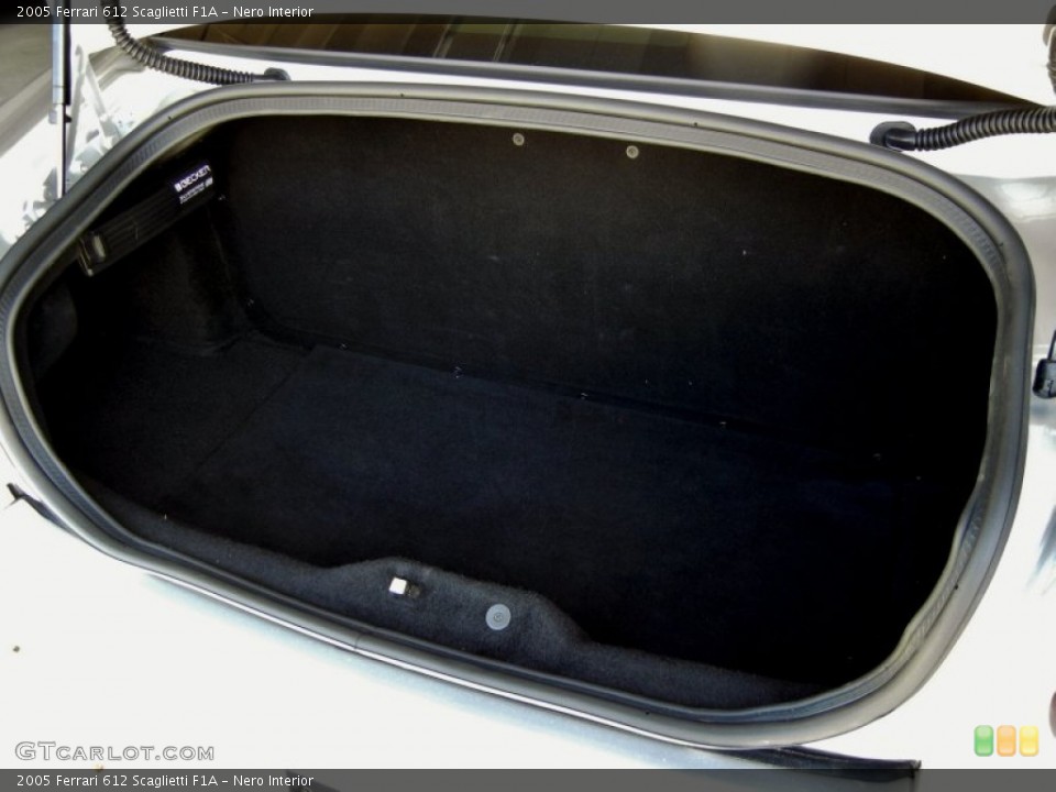 Nero Interior Trunk for the 2005 Ferrari 612 Scaglietti F1A #67661998