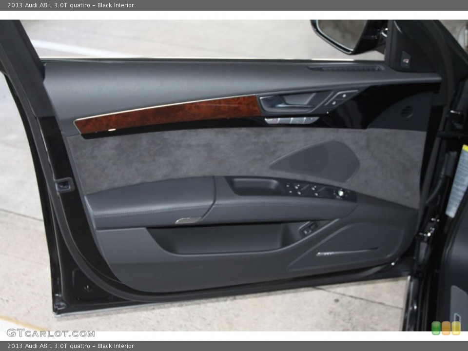 Black Interior Door Panel for the 2013 Audi A8 L 3.0T quattro #67662579