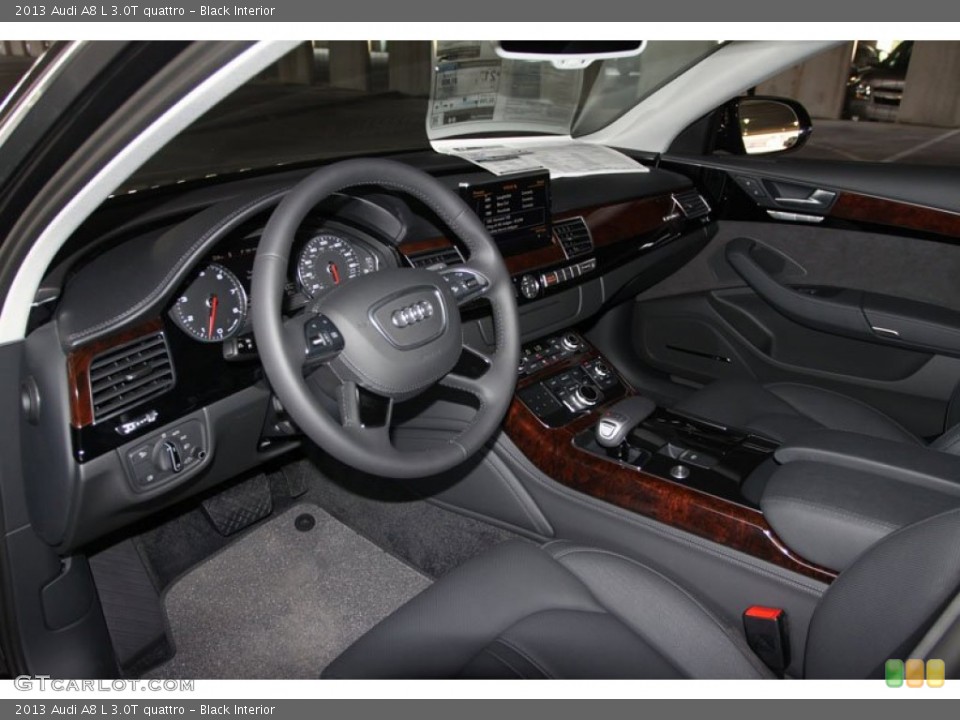 Black Interior Prime Interior for the 2013 Audi A8 L 3.0T quattro #67662583