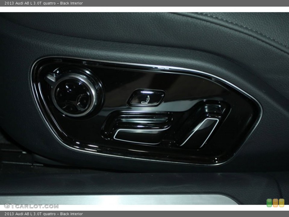 Black Interior Controls for the 2013 Audi A8 L 3.0T quattro #67662598