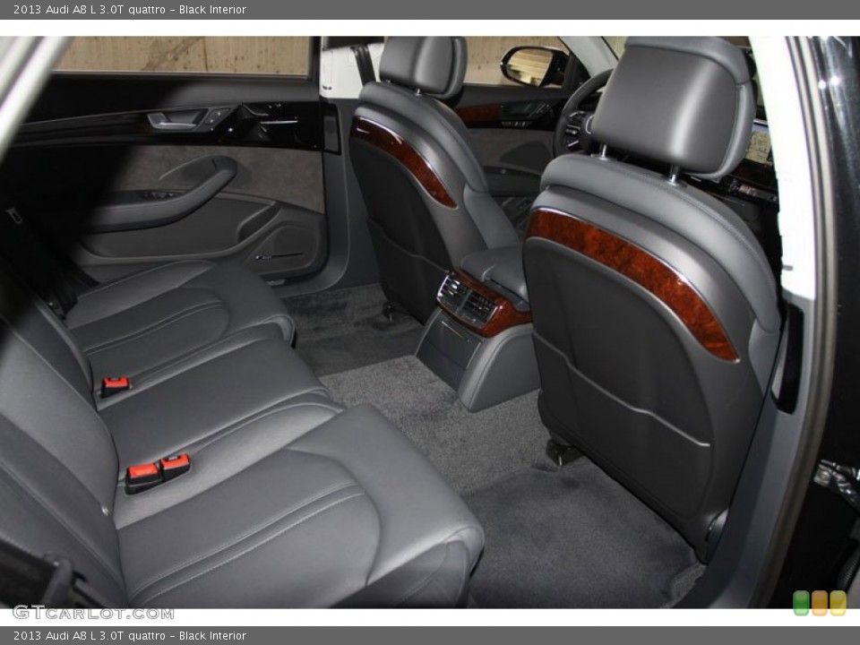 Black Interior Photo for the 2013 Audi A8 L 3.0T quattro #67662694