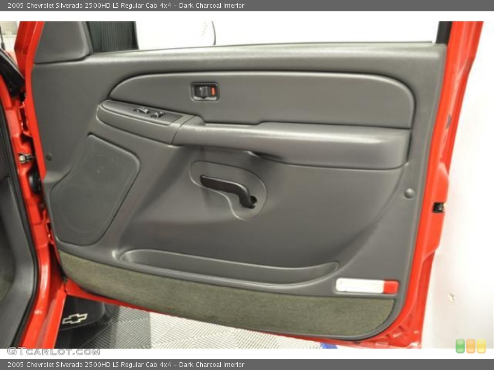 Dark Charcoal Interior Door Panel for the 2005 Chevrolet Silverado 2500HD LS Regular Cab 4x4 #67670602