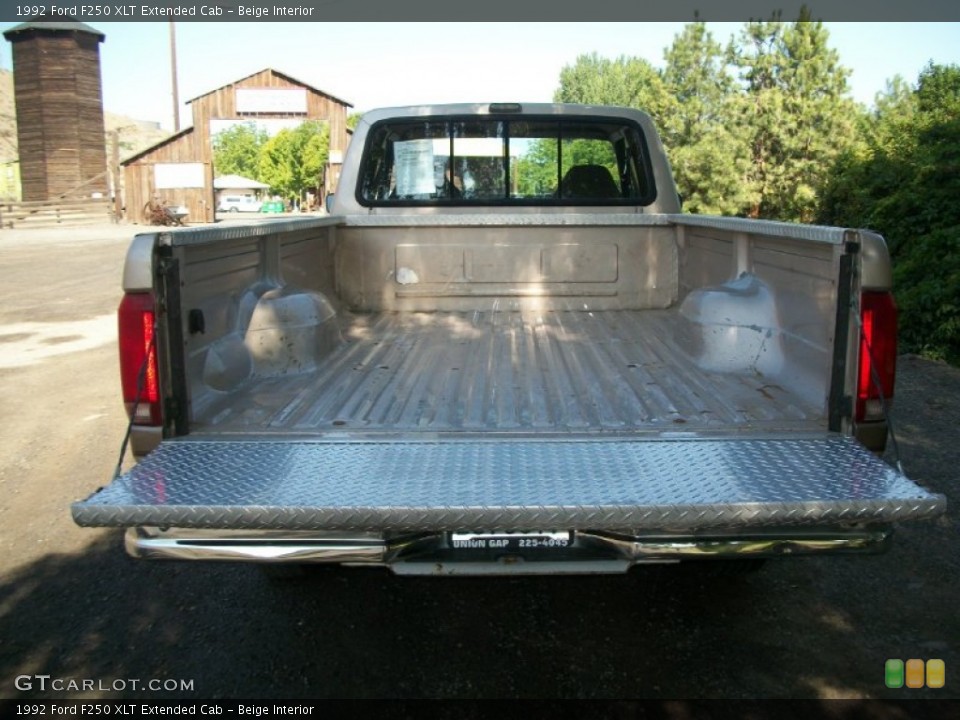 Beige Interior Trunk for the 1992 Ford F250 XLT Extended Cab #67673910