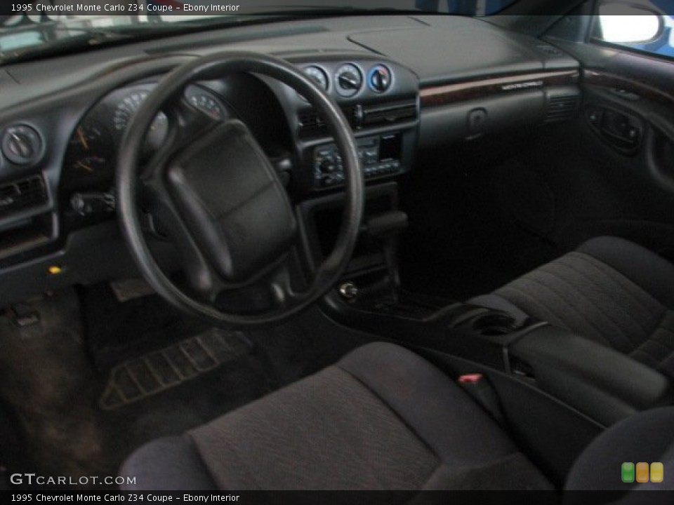 Ebony 1995 Chevrolet Monte Carlo Interiors