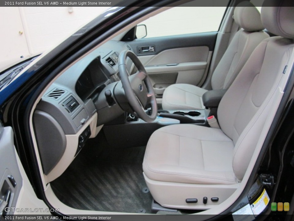 Medium Light Stone Interior Photo for the 2011 Ford Fusion SEL V6 AWD #67680985
