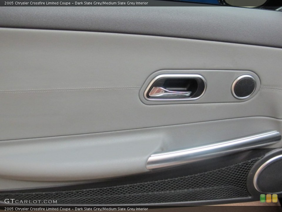 Dark Slate Grey/Medium Slate Grey Interior Door Panel for the 2005 Chrysler Crossfire Limited Coupe #67682635