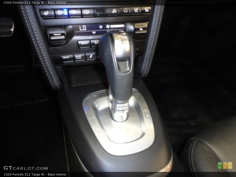 Black Interior Transmission for the 2009 Porsche 911 Targa 4S #67682809
