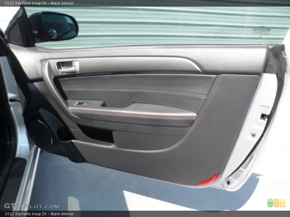 Black Interior Door Panel for the 2012 Kia Forte Koup SX #67685209