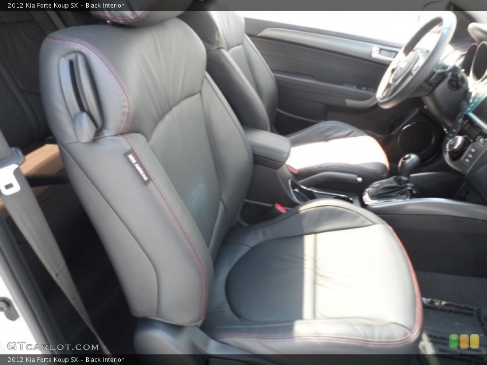 Black Interior Photo for the 2012 Kia Forte Koup SX #67685229