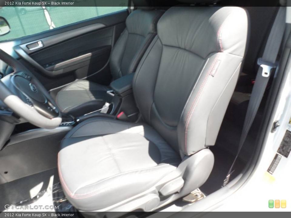 Black Interior Photo for the 2012 Kia Forte Koup SX #67685262