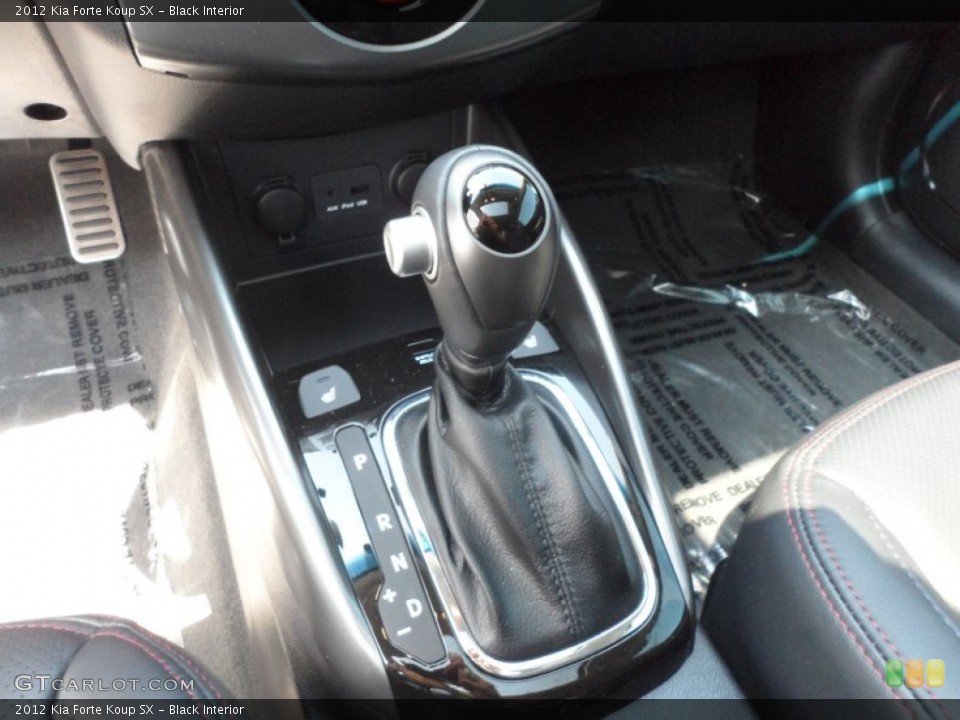 Black Interior Transmission for the 2012 Kia Forte Koup SX #67685323