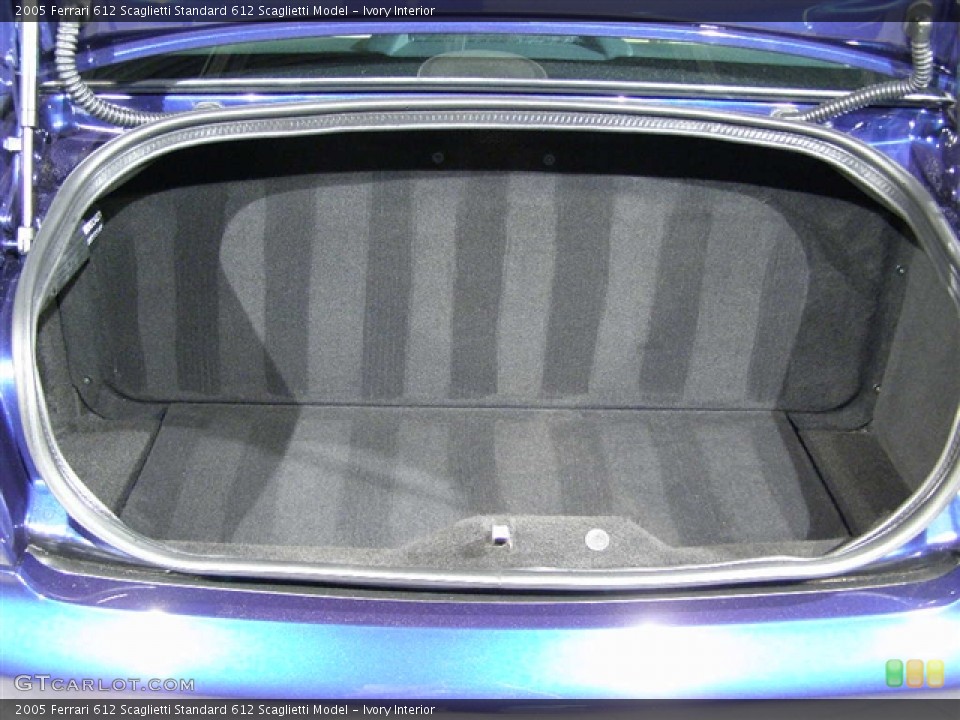 Ivory Interior Trunk for the 2005 Ferrari 612 Scaglietti  #67686