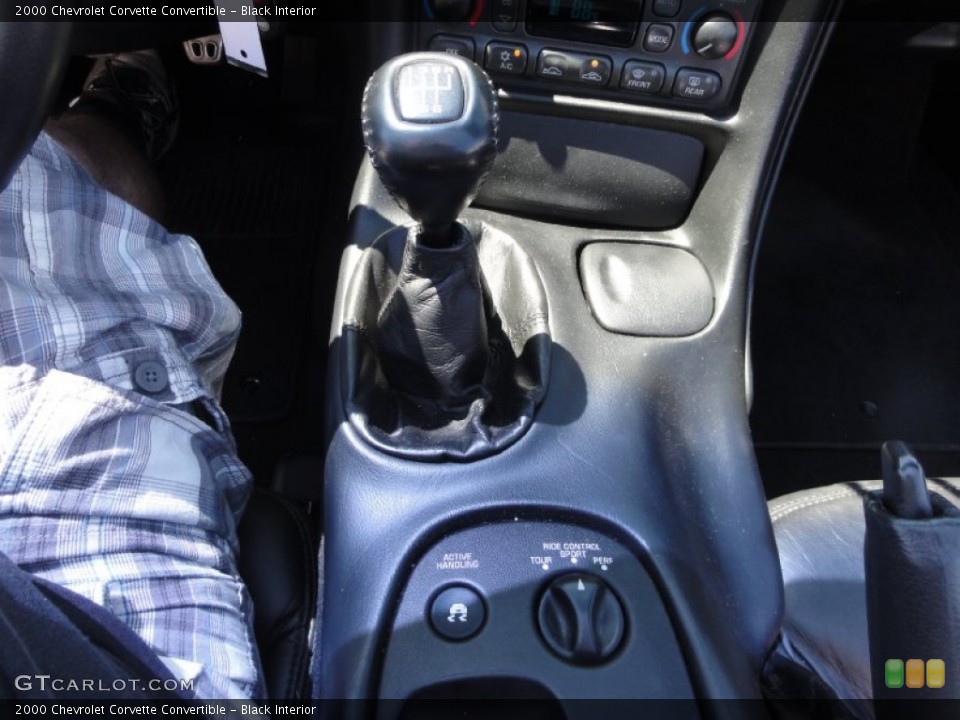 Black Interior Transmission for the 2000 Chevrolet Corvette Convertible #67686466
