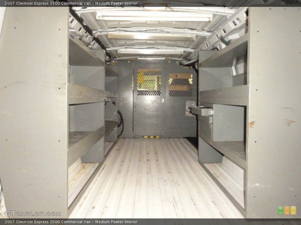 Medium Pewter Interior Trunk for the 2007 Chevrolet Express 3500 Commercial Van #67686687