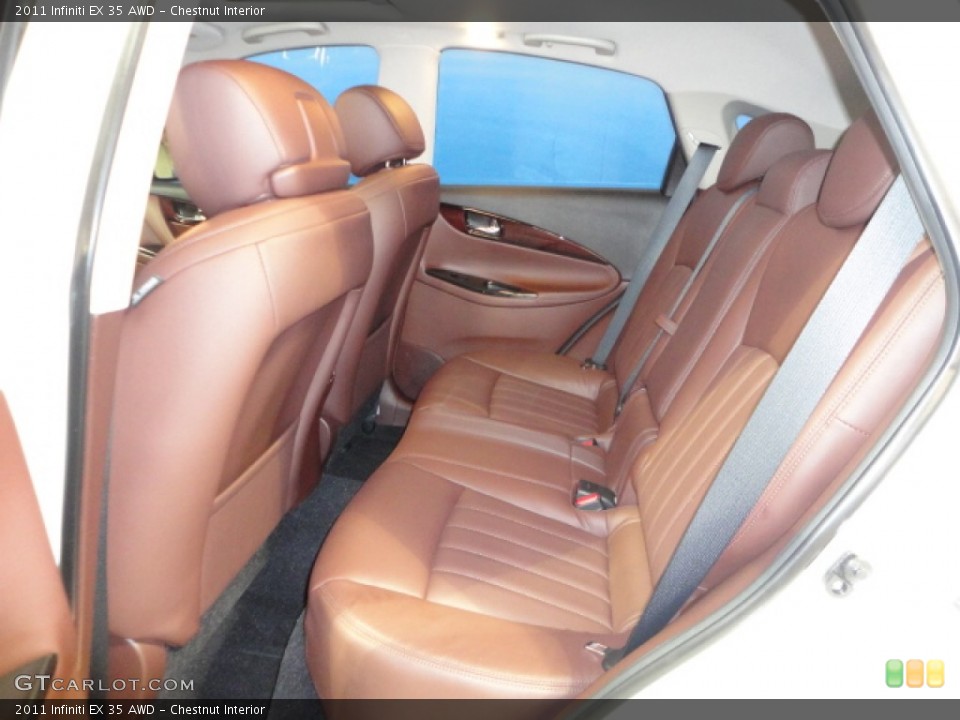 Chestnut Interior Photo for the 2011 Infiniti EX 35 AWD #67689544
