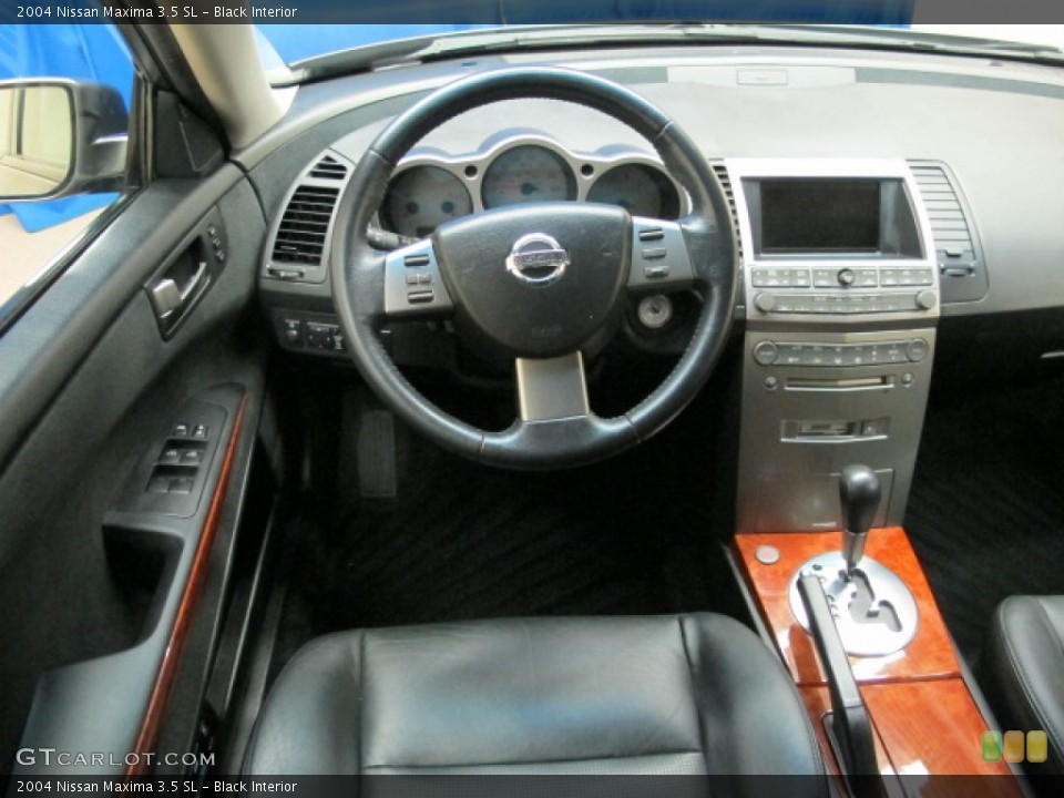Black Interior Dashboard for the 2004 Nissan Maxima 3.5 SL #67690561