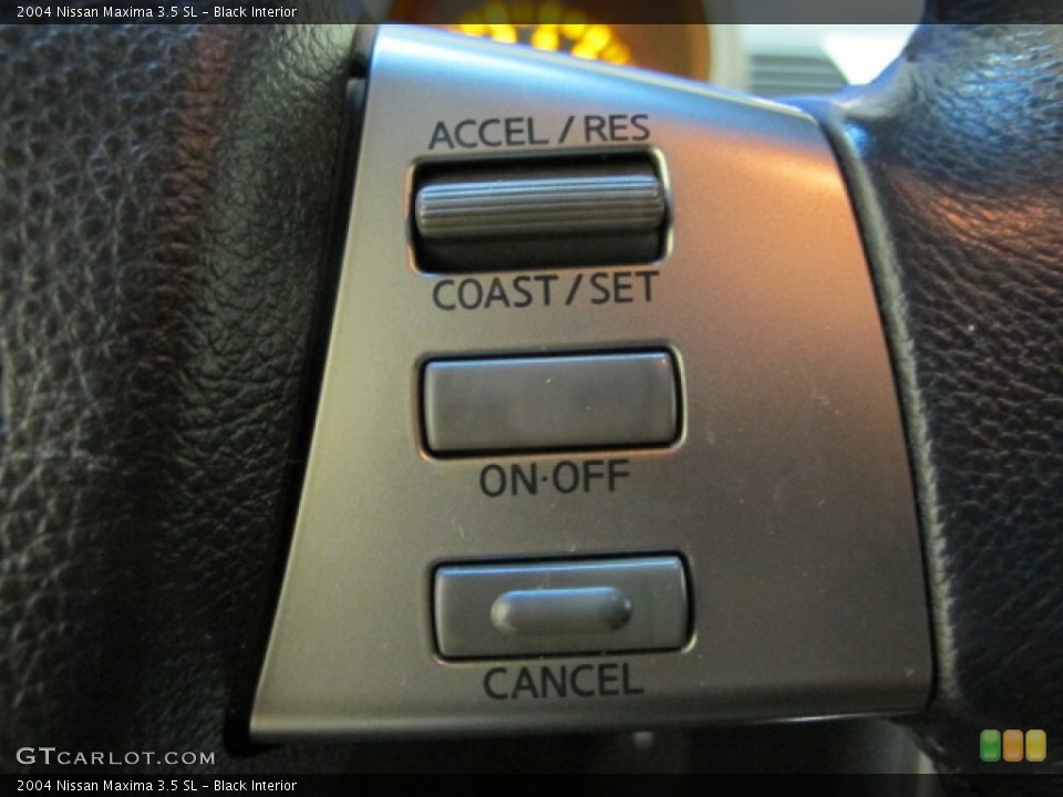 Black Interior Controls for the 2004 Nissan Maxima 3.5 SL #67690672