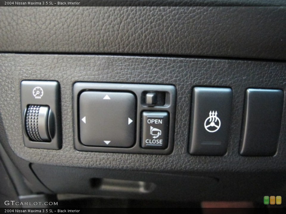 Black Interior Controls for the 2004 Nissan Maxima 3.5 SL #67690705