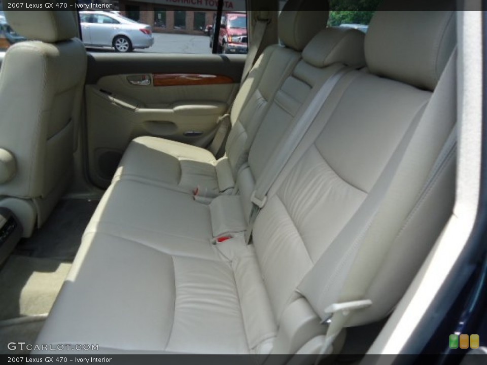 Ivory Interior Rear Seat for the 2007 Lexus GX 470 #67691863