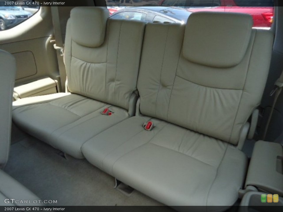 Ivory Interior Rear Seat for the 2007 Lexus GX 470 #67691872