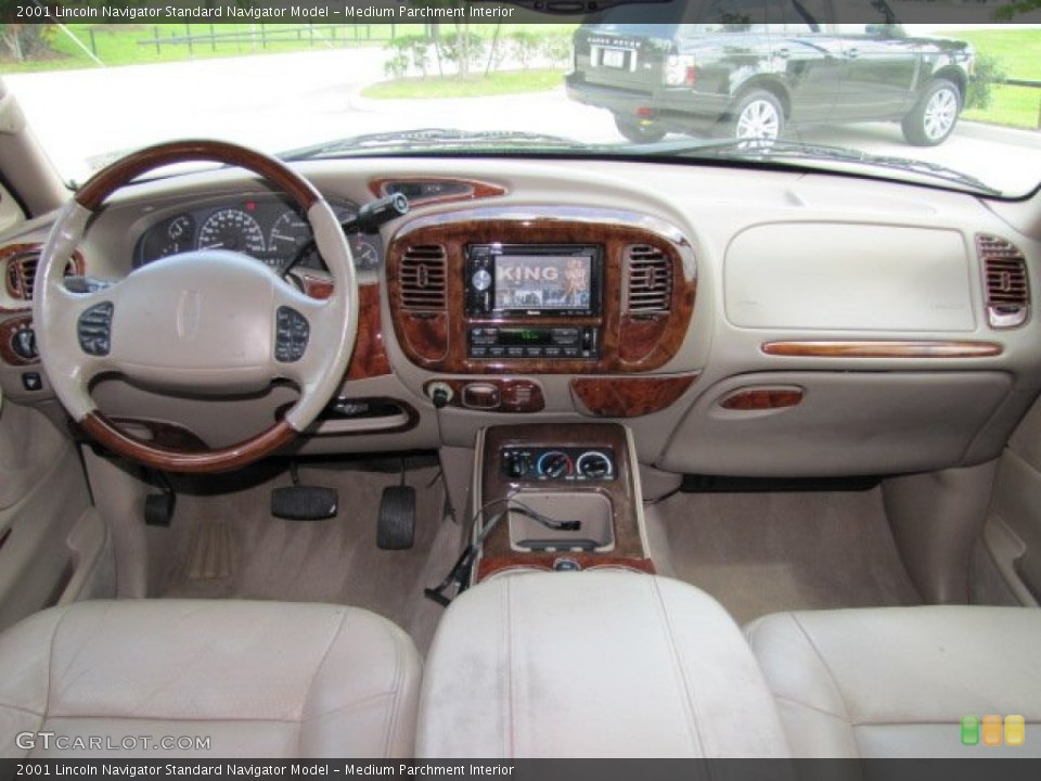 Medium Parchment Interior Dashboard for the 2001 Lincoln Navigator  #67695136