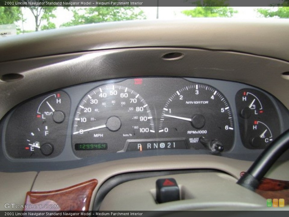 Medium Parchment Interior Gauges for the 2001 Lincoln Navigator  #67695244