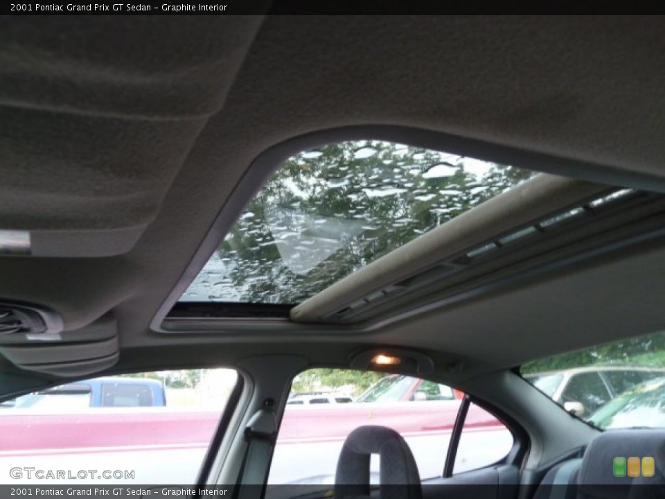 Graphite Interior Sunroof for the 2001 Pontiac Grand Prix GT Sedan #67695348