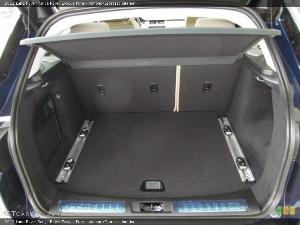 Almond/Espresso Interior Trunk for the 2012 Land Rover Range Rover Evoque Pure #67696255