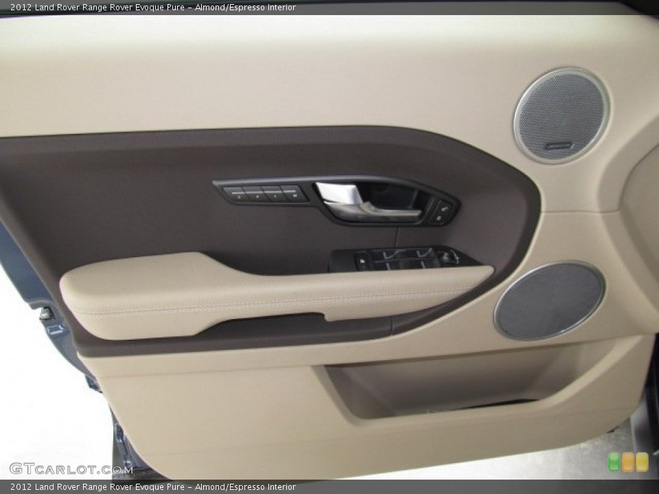 Almond/Espresso Interior Door Panel for the 2012 Land Rover Range Rover Evoque Pure #67696264