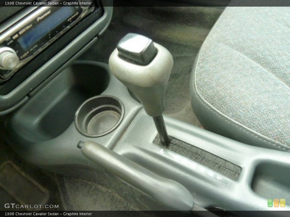 Graphite Interior Transmission for the 1998 Chevrolet Cavalier Sedan #67697155