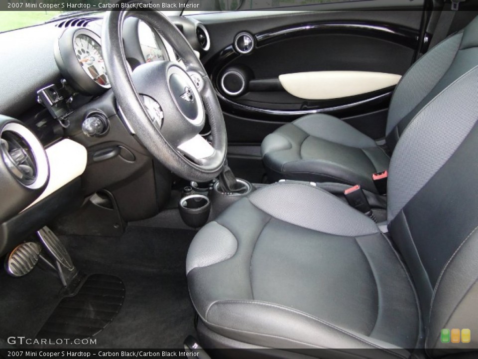 Carbon Black/Carbon Black Interior Photo for the 2007 Mini Cooper S Hardtop #67698124