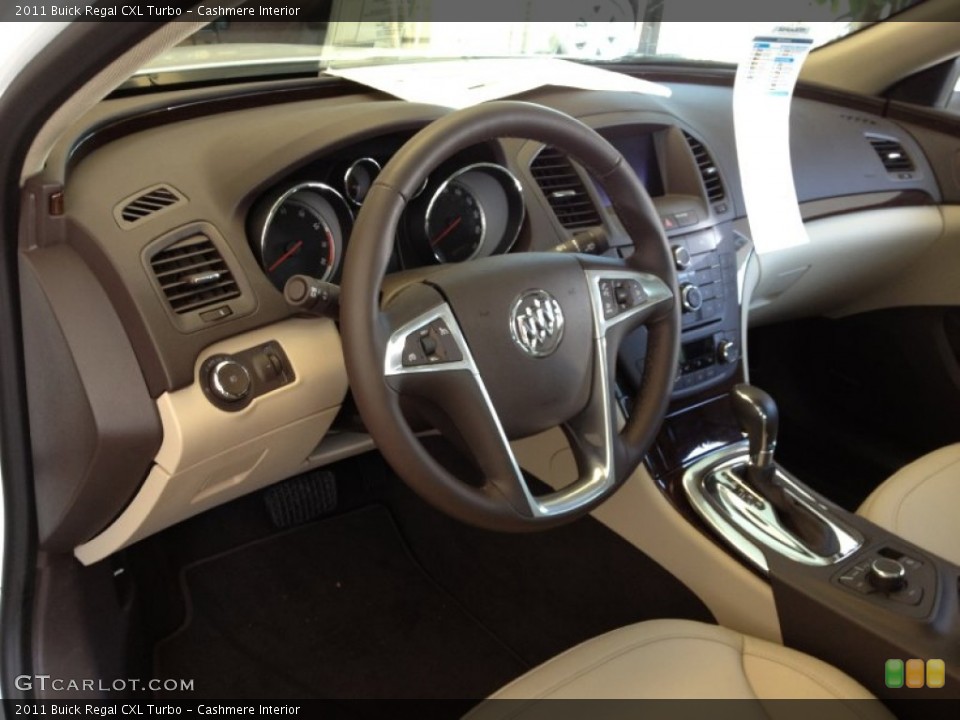 Cashmere Interior Dashboard for the 2011 Buick Regal CXL Turbo #67699324