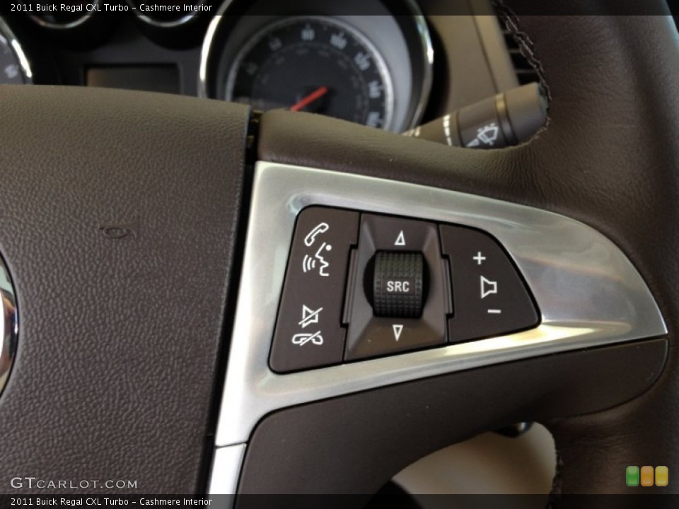 Cashmere Interior Controls for the 2011 Buick Regal CXL Turbo #67699342