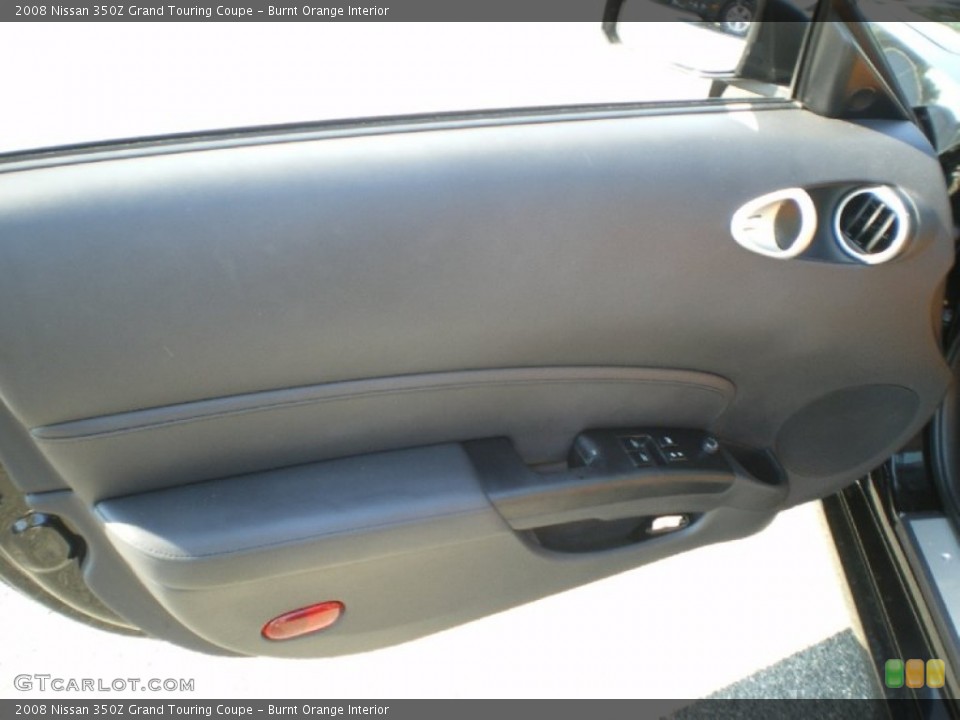 Burnt Orange Interior Door Panel for the 2008 Nissan 350Z Grand Touring Coupe #67700674