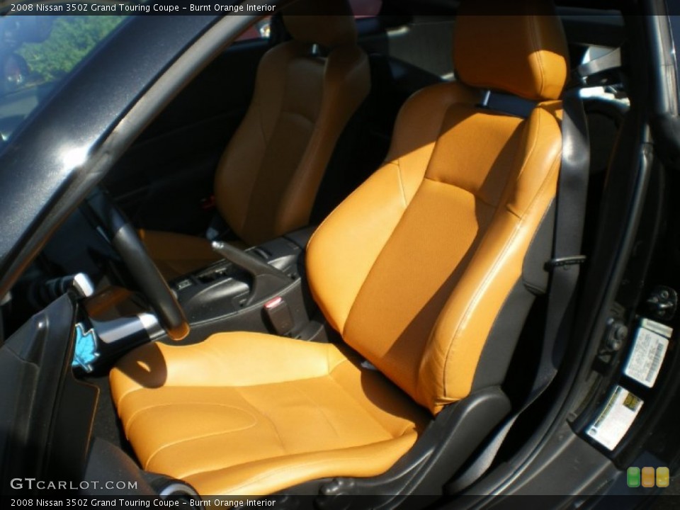 Burnt Orange Interior Photo for the 2008 Nissan 350Z Grand Touring Coupe #67700695