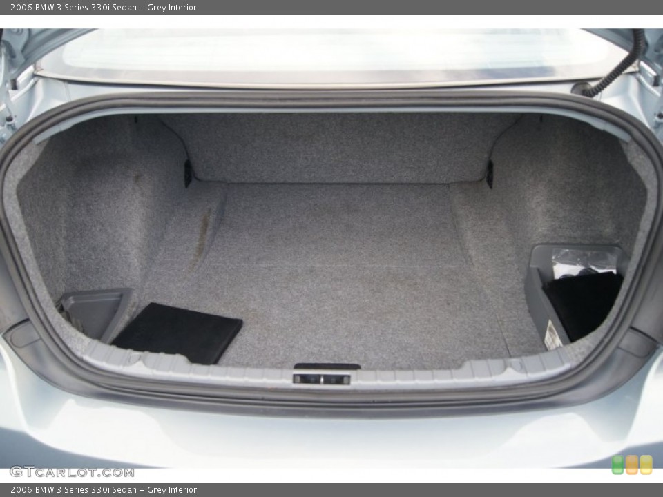 Grey Interior Trunk for the 2006 BMW 3 Series 330i Sedan #67700980
