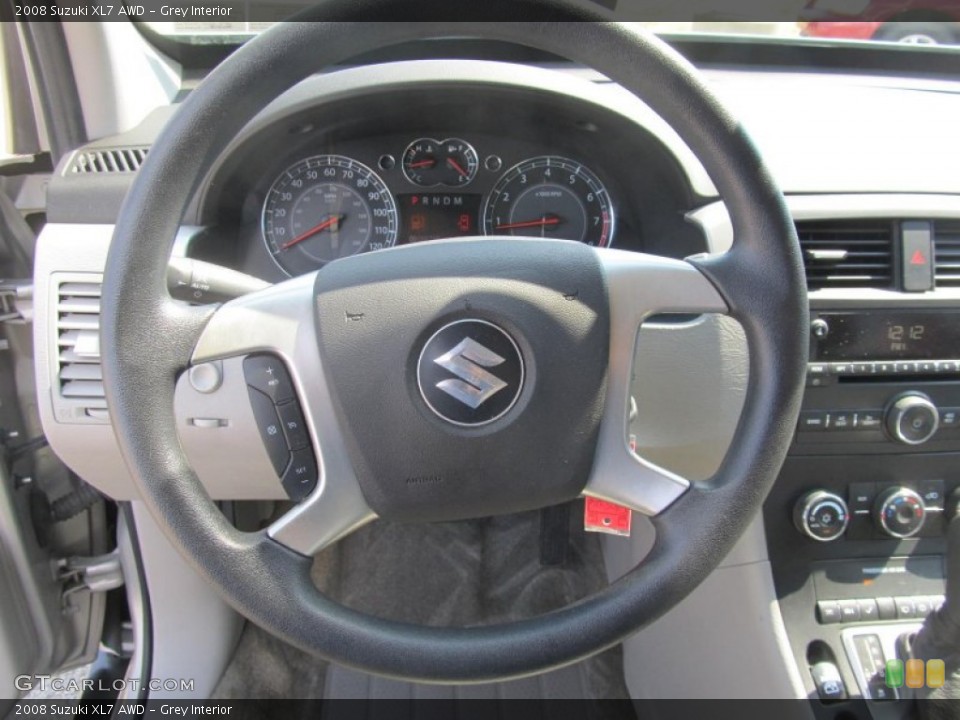 Grey Interior Steering Wheel for the 2008 Suzuki XL7 AWD #67701469